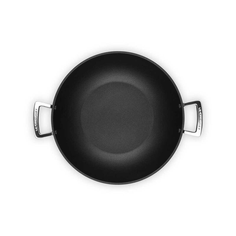 Le Creuset Toughened Non-Stick Wok 32cm image number 2